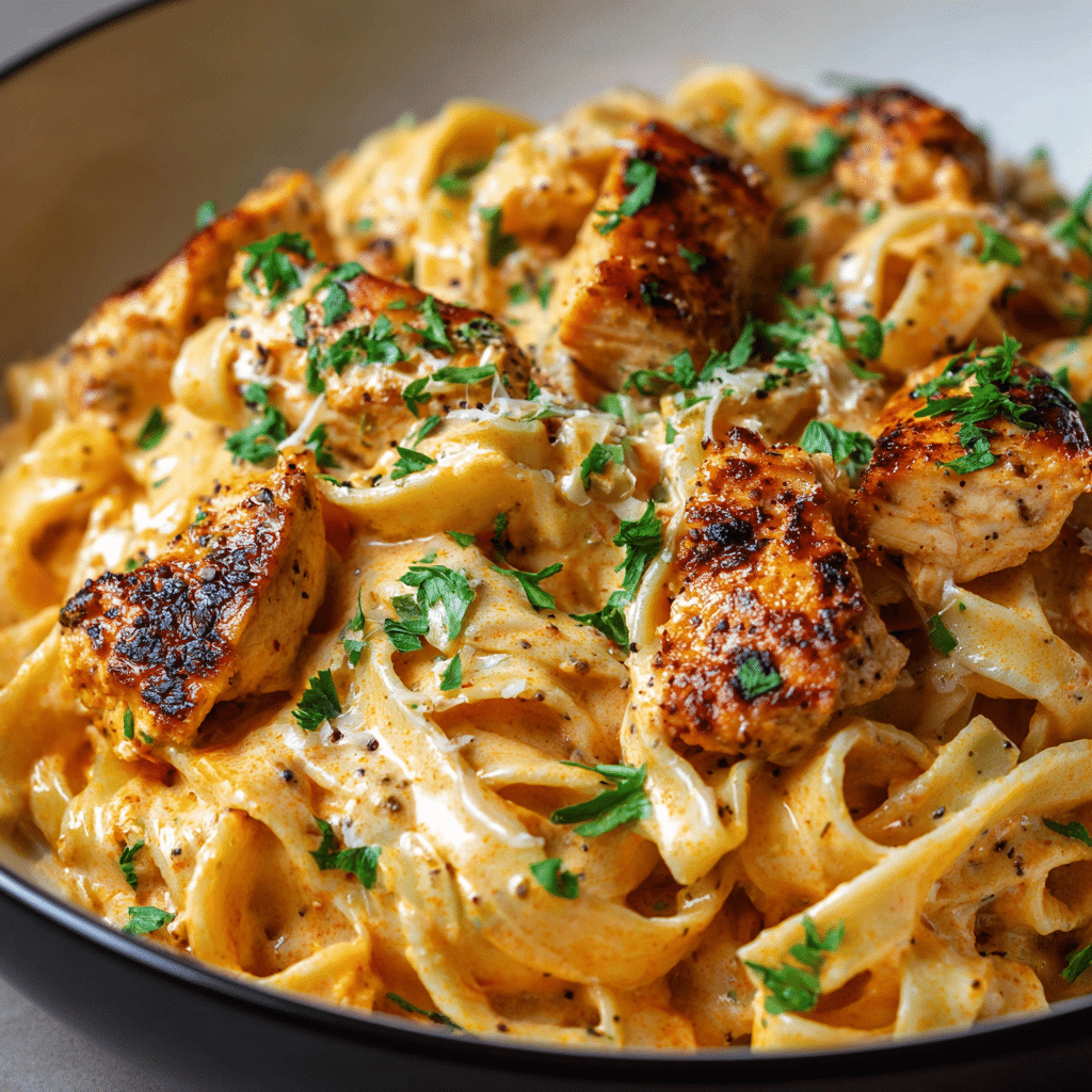 Cowboy Butter Chicken Linguine