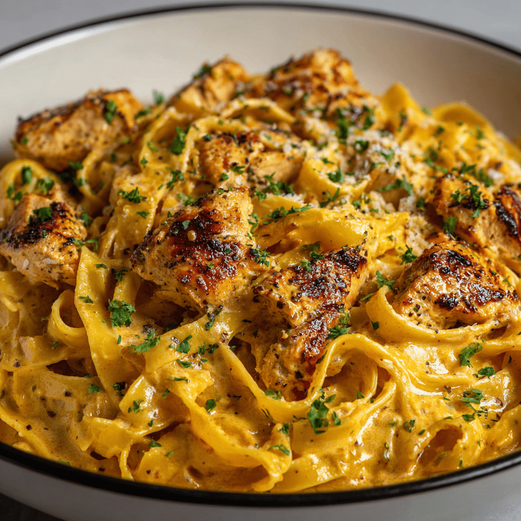 Cowboy Butter Chicken Linguine