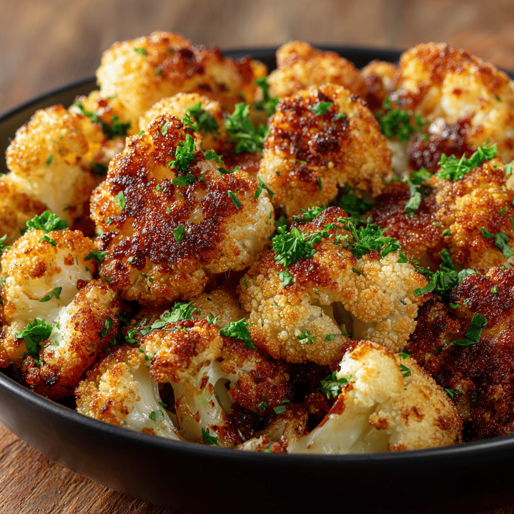Golden Crispy Cauliflower Bites