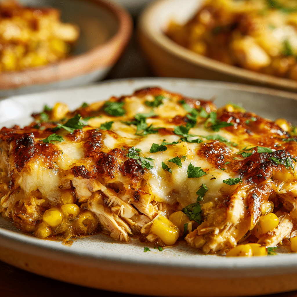 Street Corn Chicken Casserole