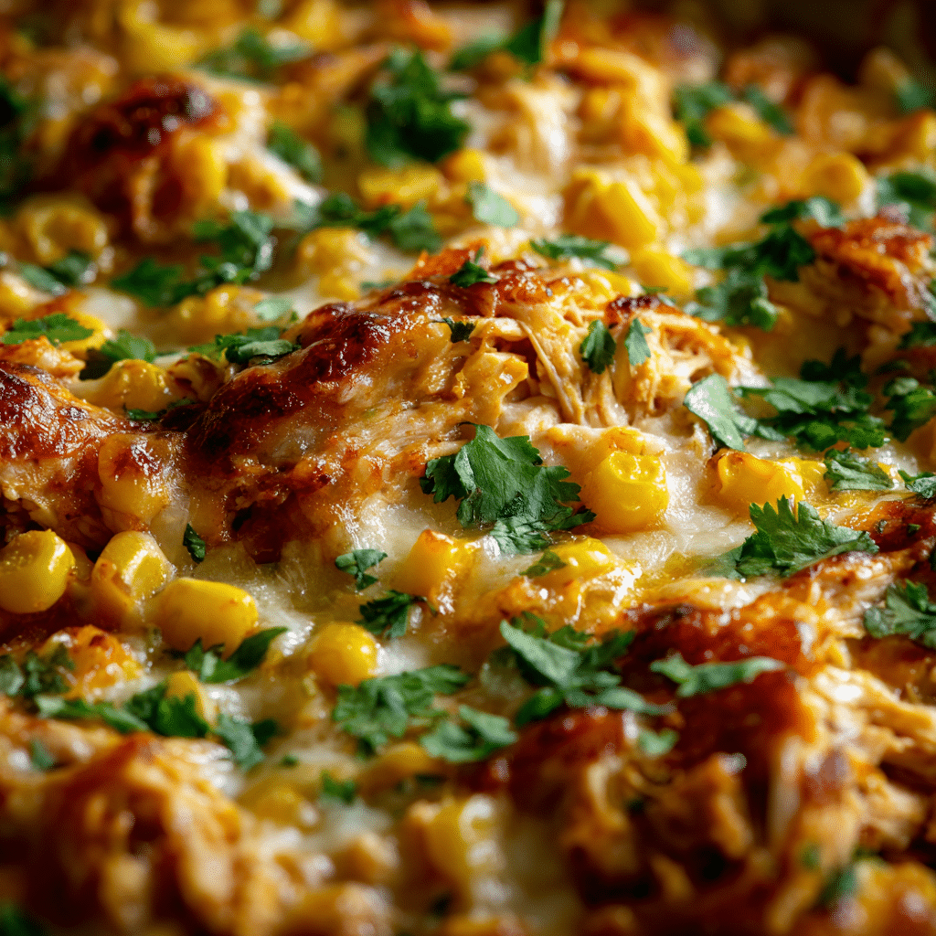 Street Corn Chicken Casserole