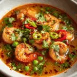 Quick and Spicy Shrimp Soup