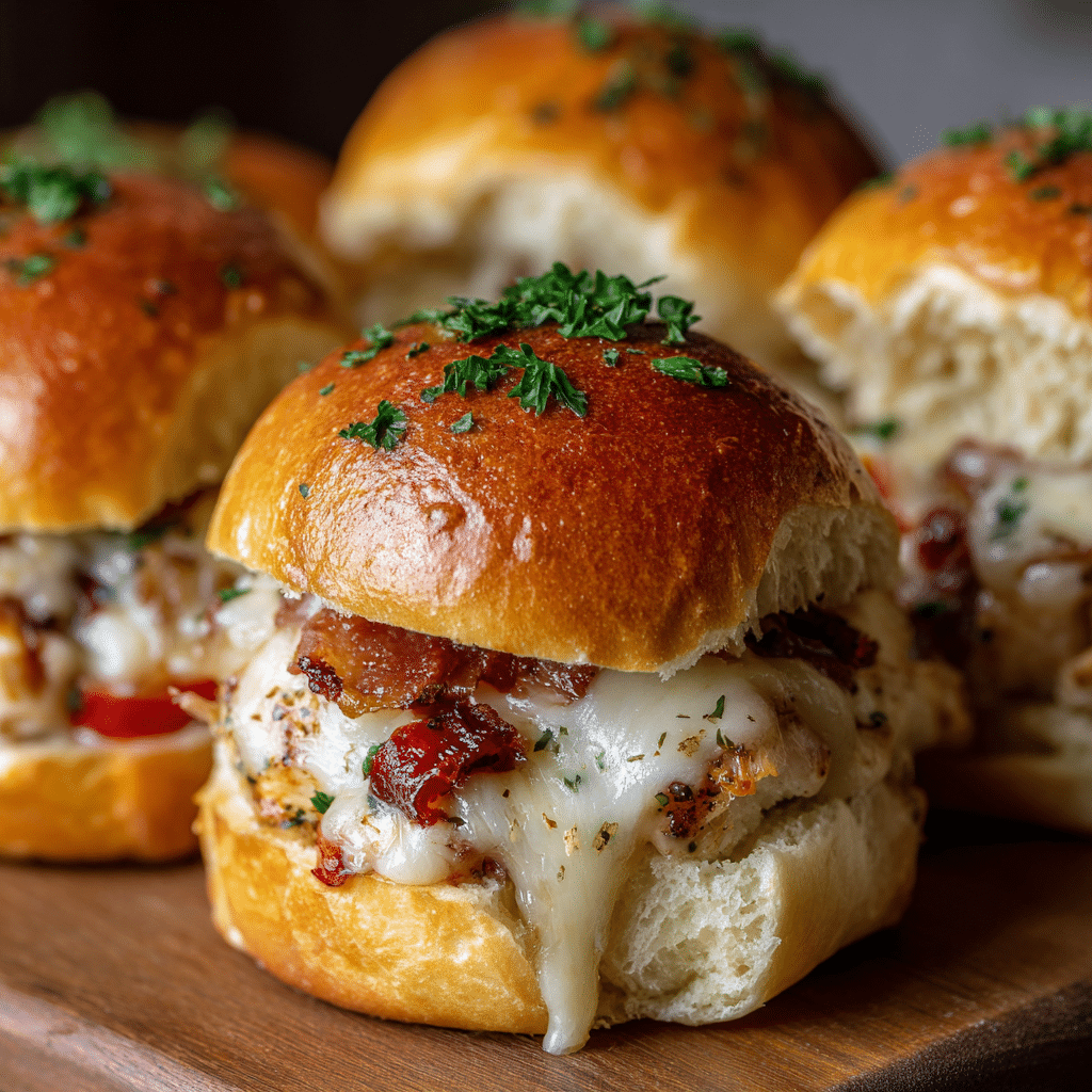 Kentucky Hot Brown Sliders