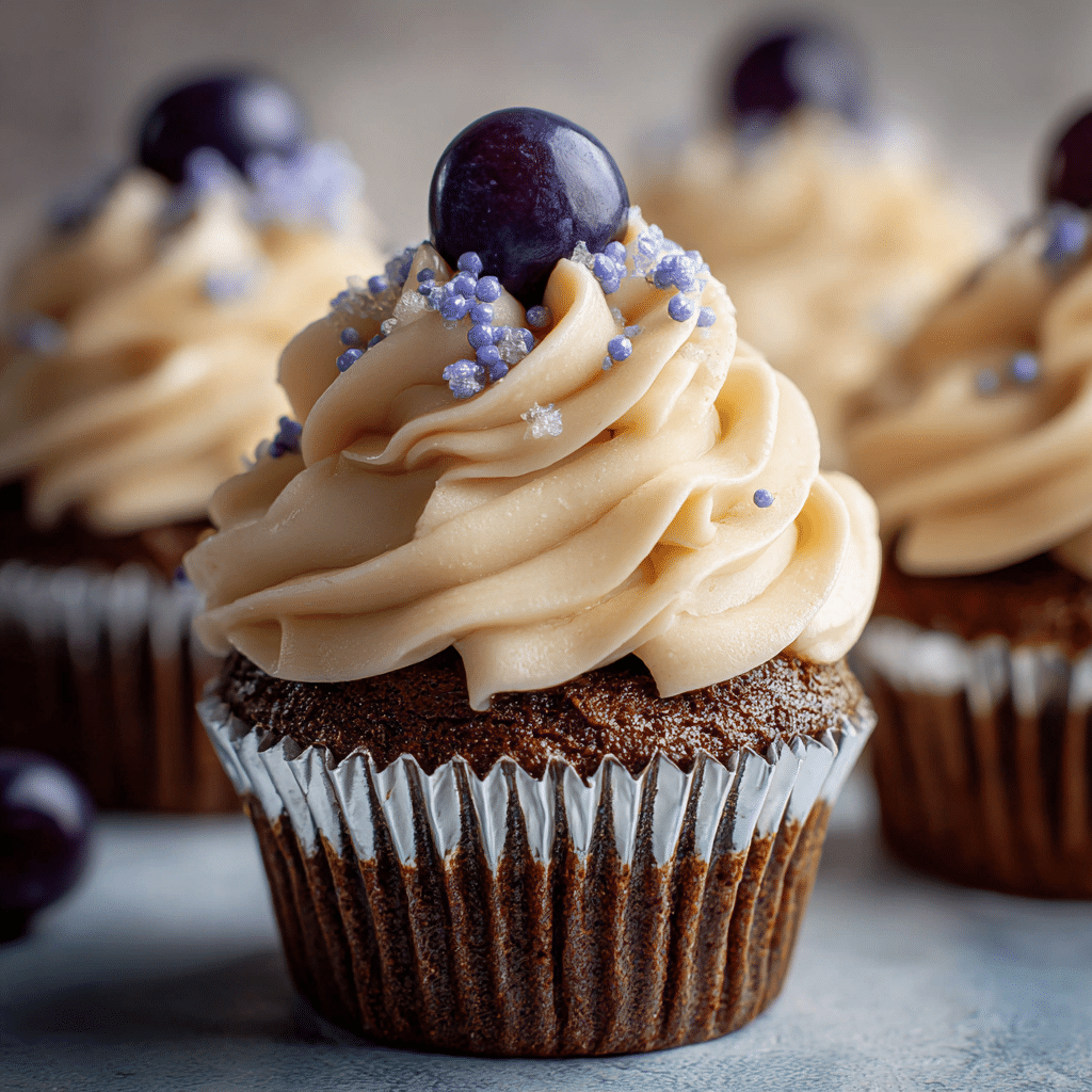 Grape Crush Cupcakes