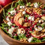 Christmas Salad with Honey Mustard Dressing