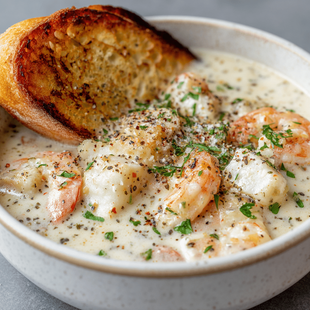Creamy Seafood Chowder