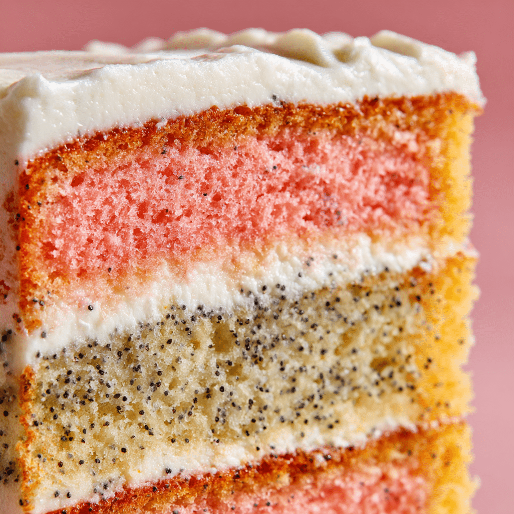Grapefruit Poppy Seed Cake