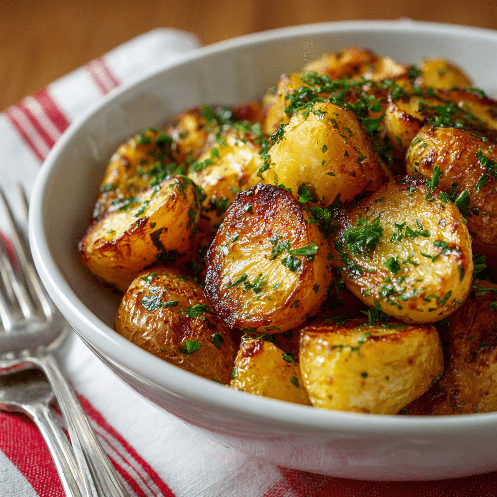 Crispy English Roasted Potatoes