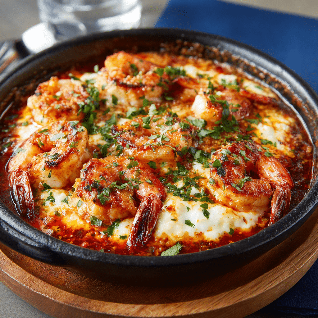 Shrimp Saganaki