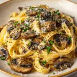 Brown Butter Mushroom Pasta