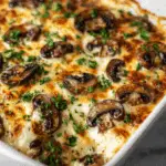 Mushroom Polenta Casserole: An Incredible Comforting Delight