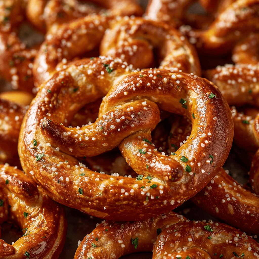 Baked Dill Pickle Pretzels