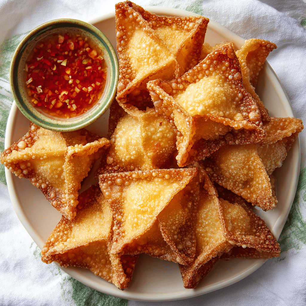 Cream Cheese Wontons