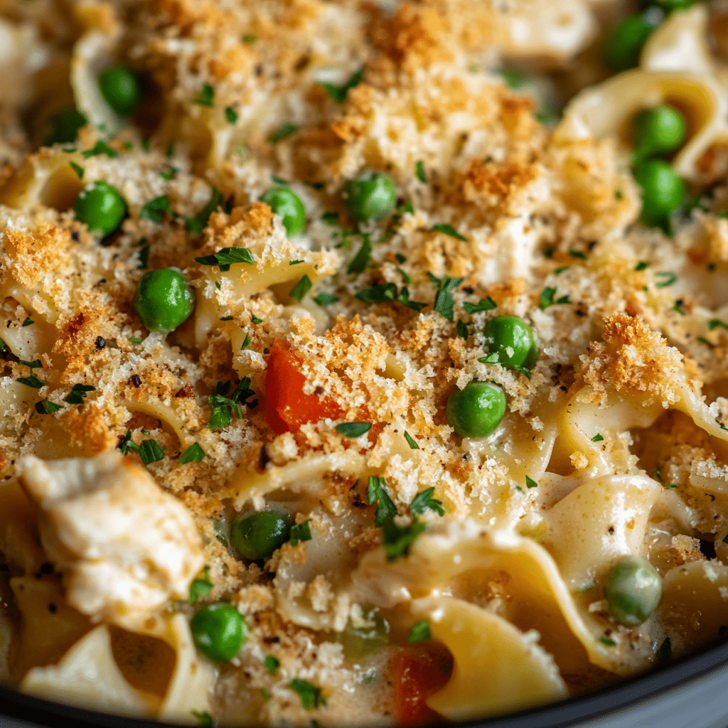 Creamy Tuna Noodle Bake