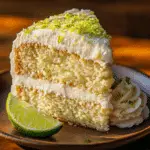 Key Lime Cake with Key Lime Cream Cheese Frosting