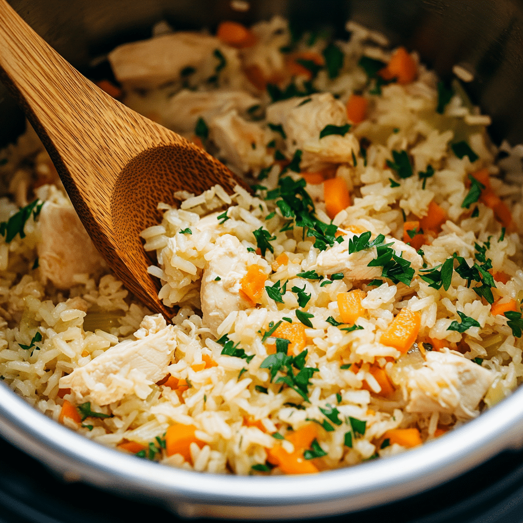 Instant Pot Chicken and Rice