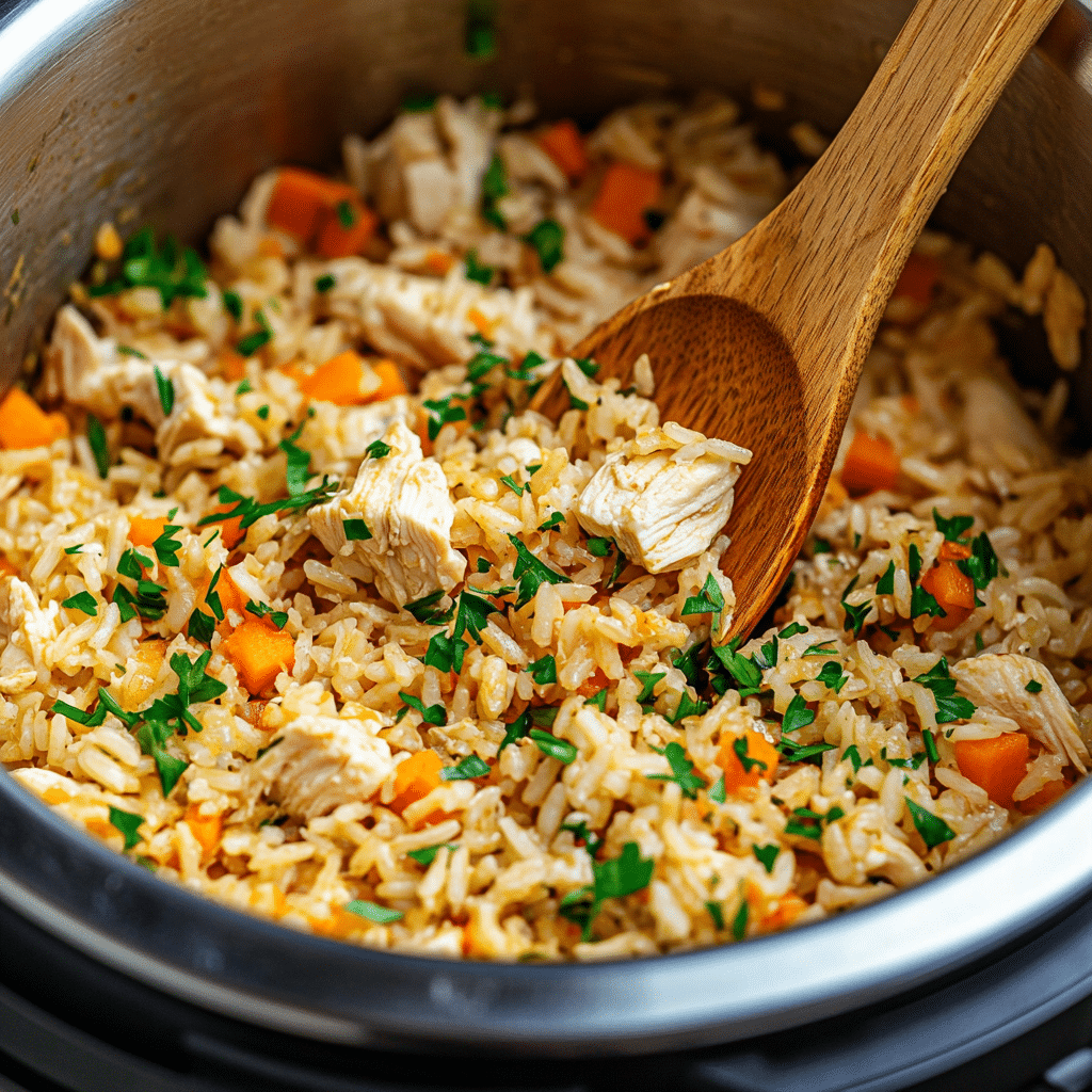 Instant Pot Chicken and Rice