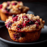 Cherry Cobbler Muffins