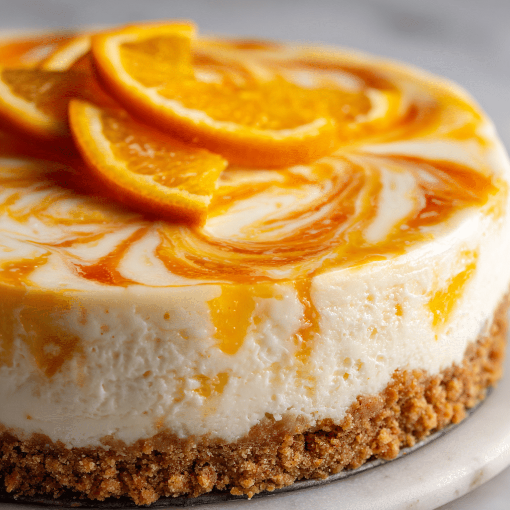 No-Bake Orange Creamsicle Cheesecake: An Incredible Summer Delight