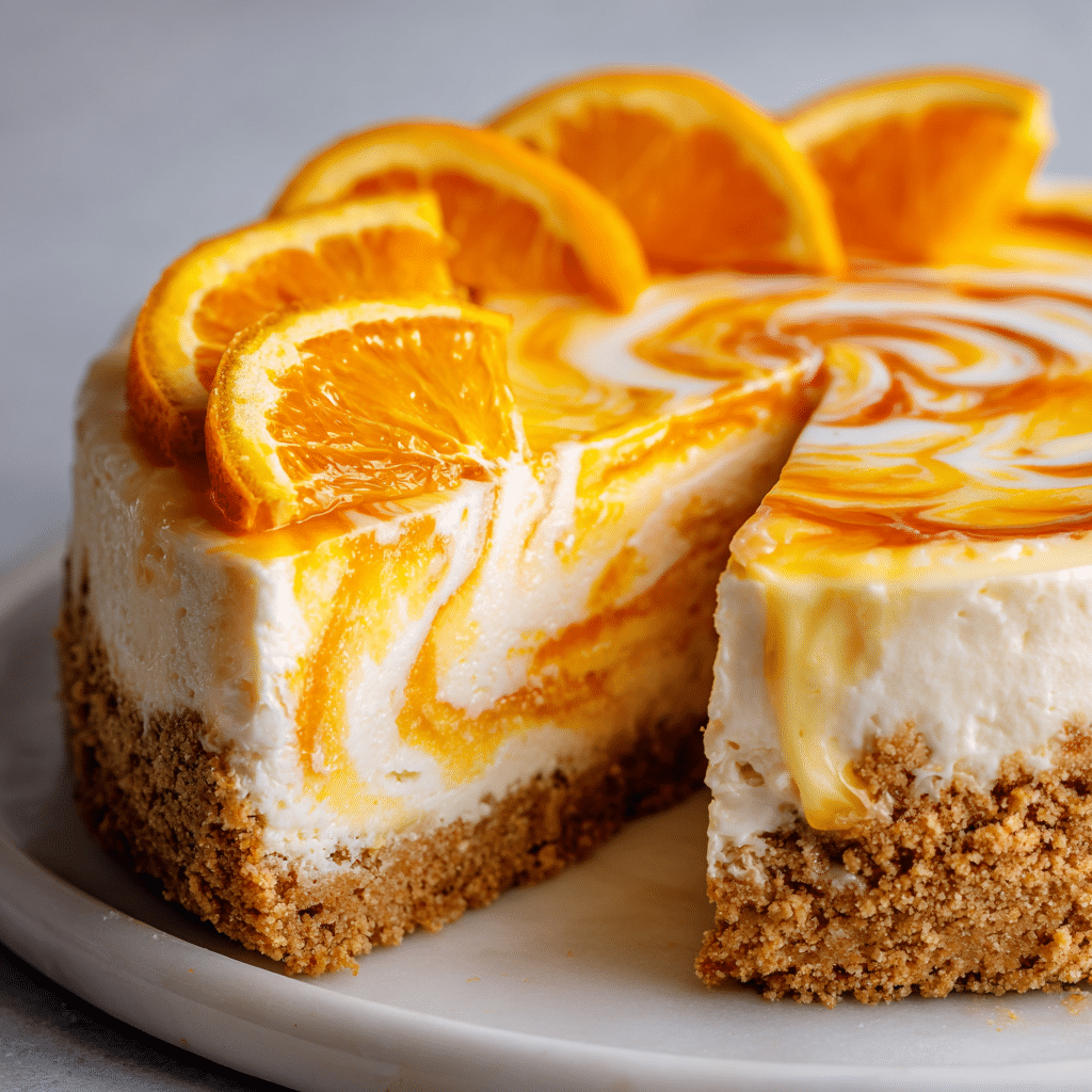 No-Bake Orange Creamsicle Cheesecake: An Incredible Summer Delight