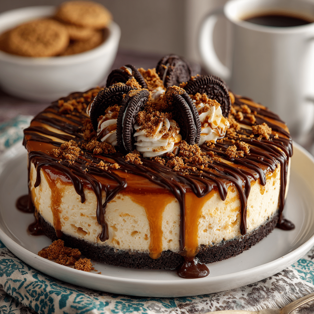 Samoa Cheesecake