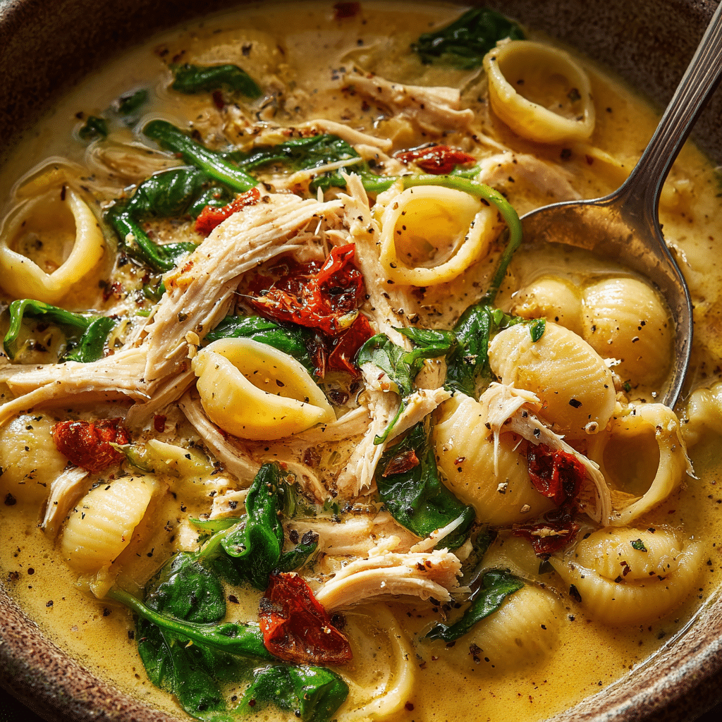 Easy Creamy Chicken Soup