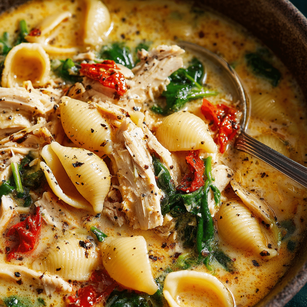 Easy Creamy Chicken Soup