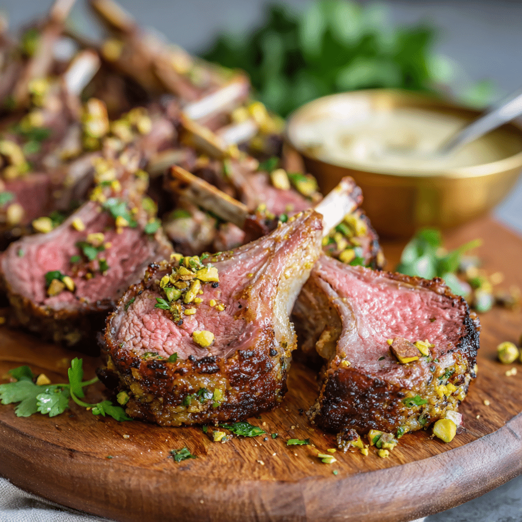 Air Fryer Rack of Lamb
