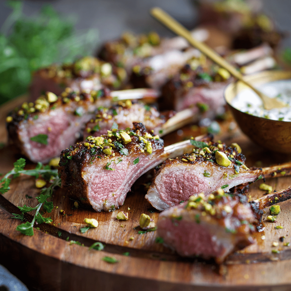 Air Fryer Rack of Lamb