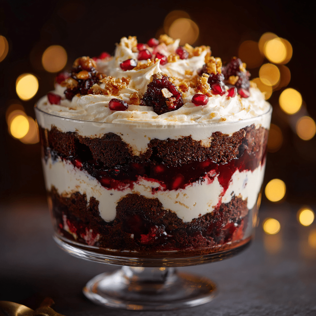 Black Forest Trifle for Christmas