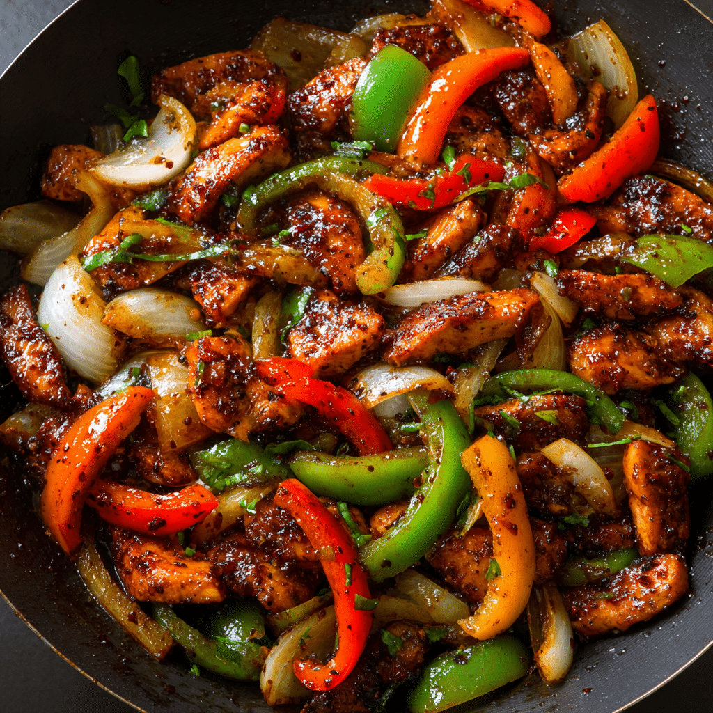 Black Pepper Chicken