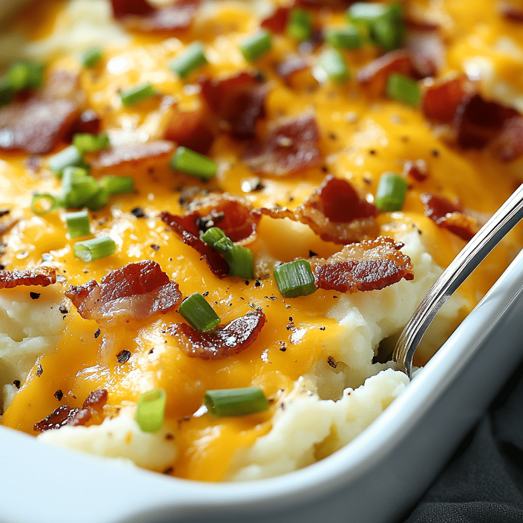 Loaded Mashed Potato Casserole