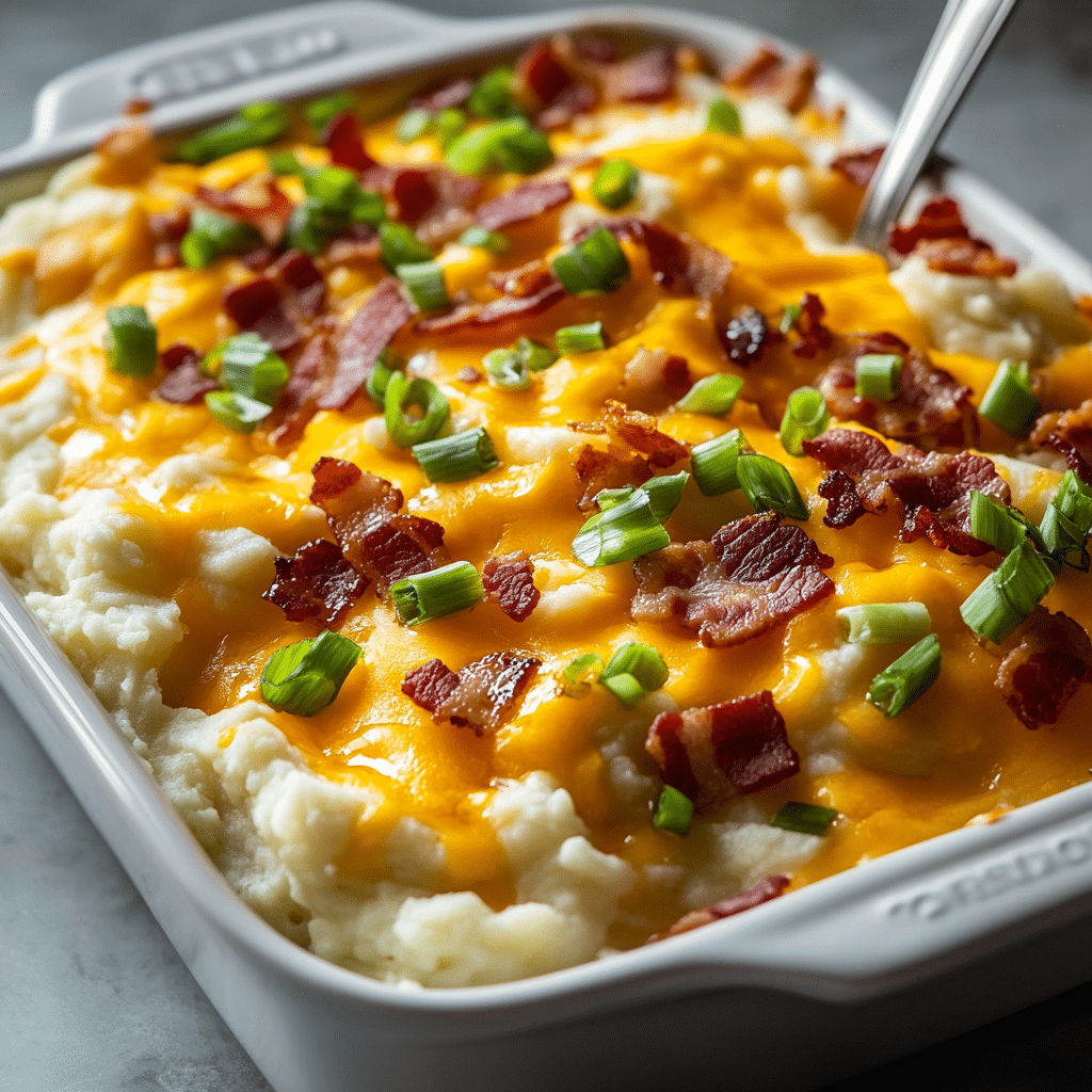 Loaded Mashed Potato Casserole