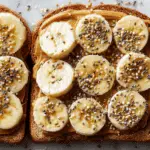 Peanut Butter and Banana Toast