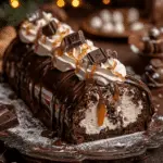 Chocolate Caramel Cream Roll