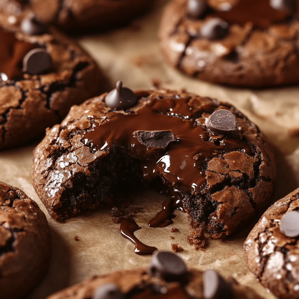 Fudgy Chocolate Passover Cookies