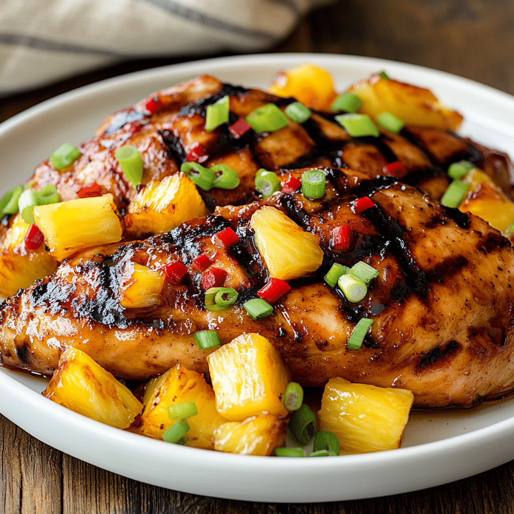 Sweet & Spicy Grilled Chicken