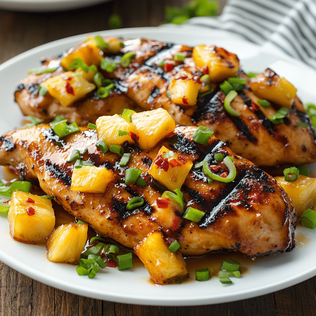 Sweet & Spicy Grilled Chicken