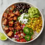Meal Prep Chicken Burrito Bowls