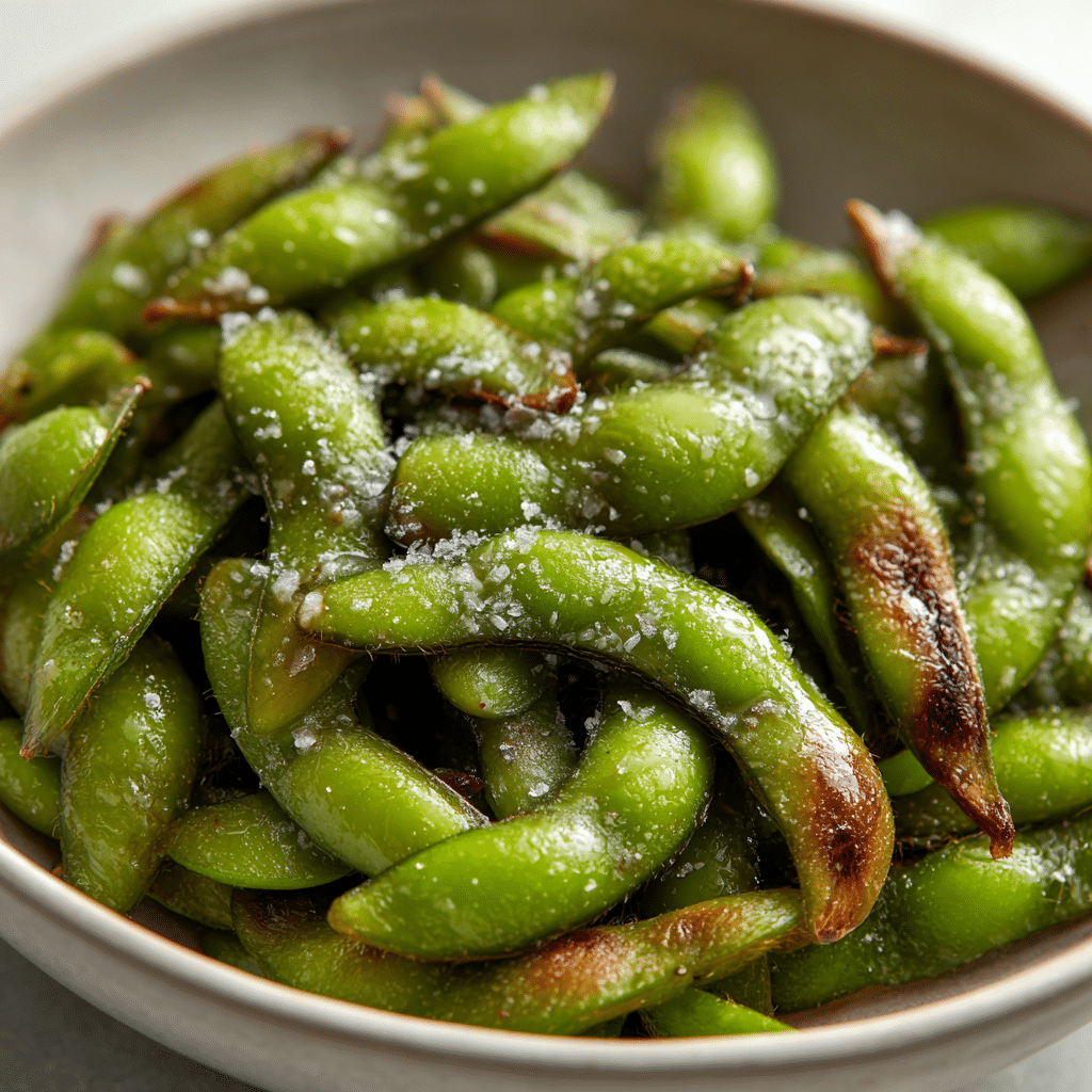 Air Fryer Edamame