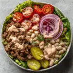 Low Carb Burger Bowl