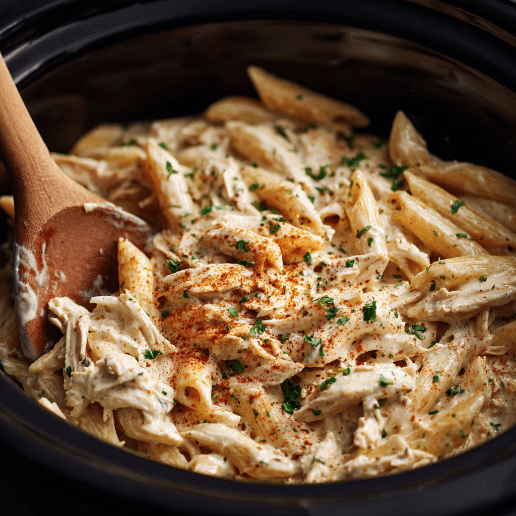 Crock Pot Cajun Chicken Pasta Recipe