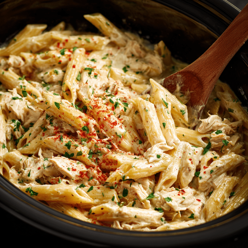 Crock Pot Cajun Chicken Pasta Recipe