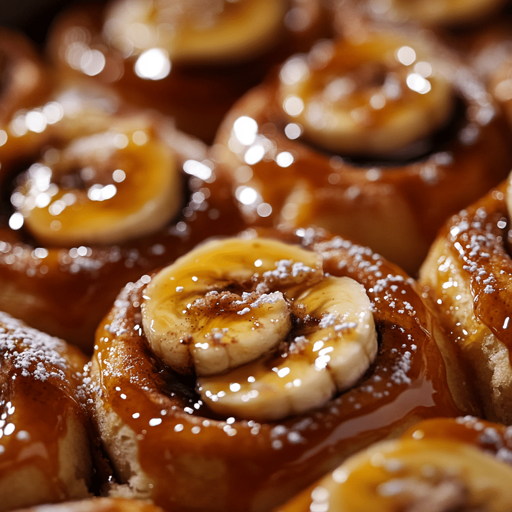 Banana Bread Cinnamon Rolls
