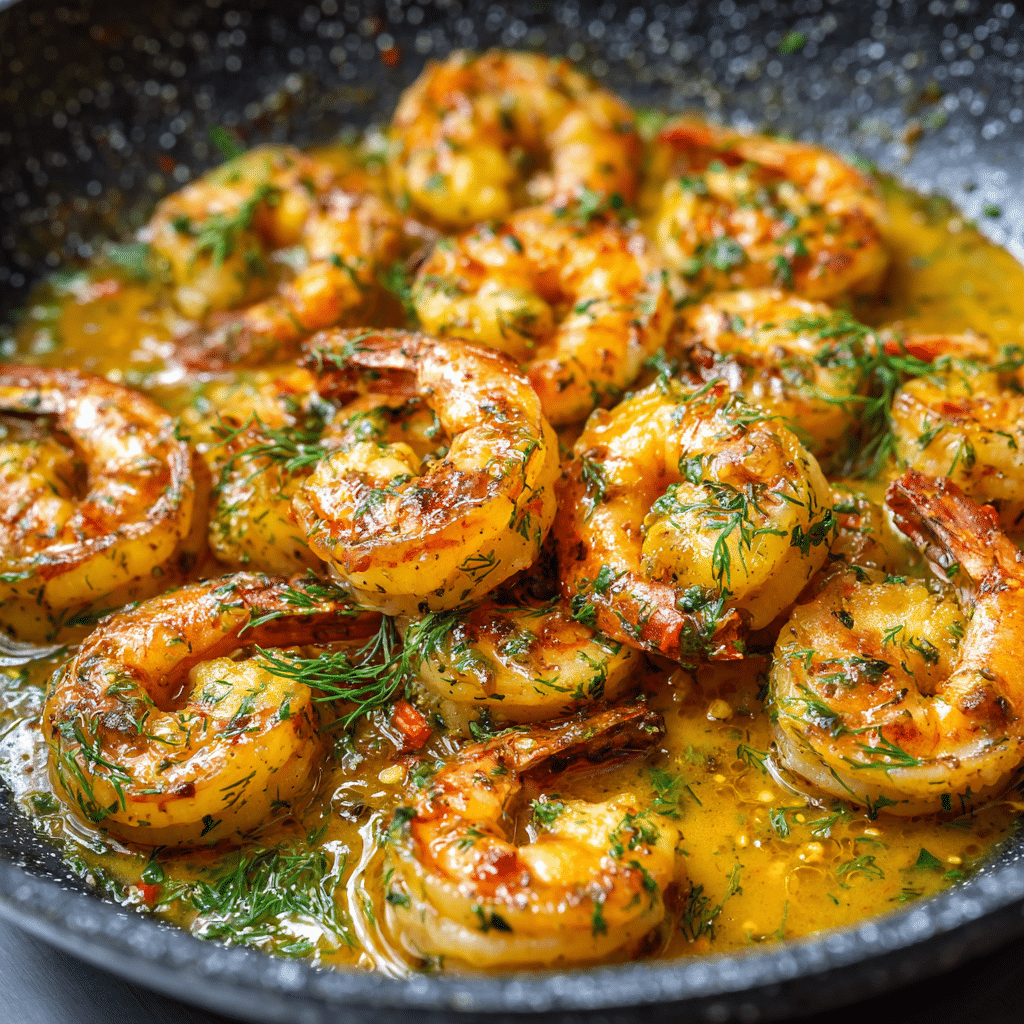 Creamy Garlic Shrimp
