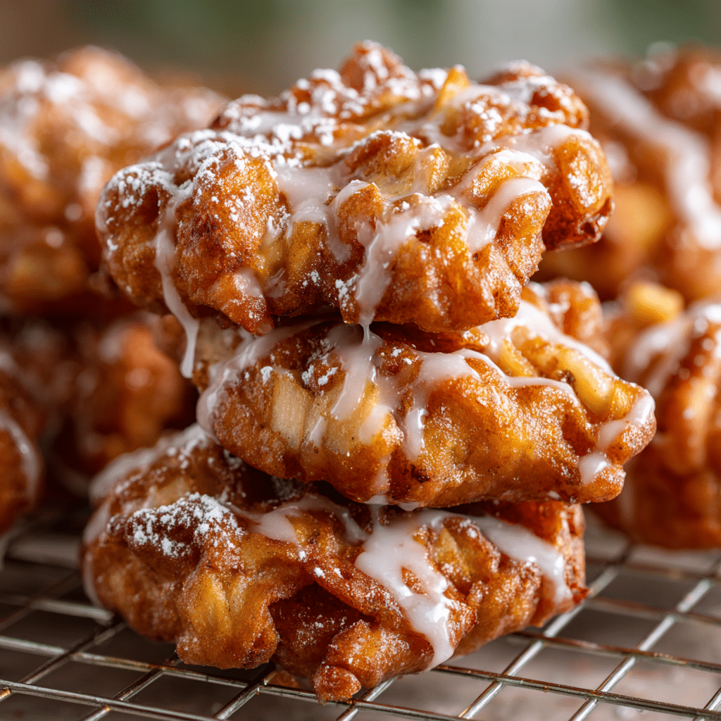 Easy Air Fryer Apple Fritters Recipe (Gluten-Free)