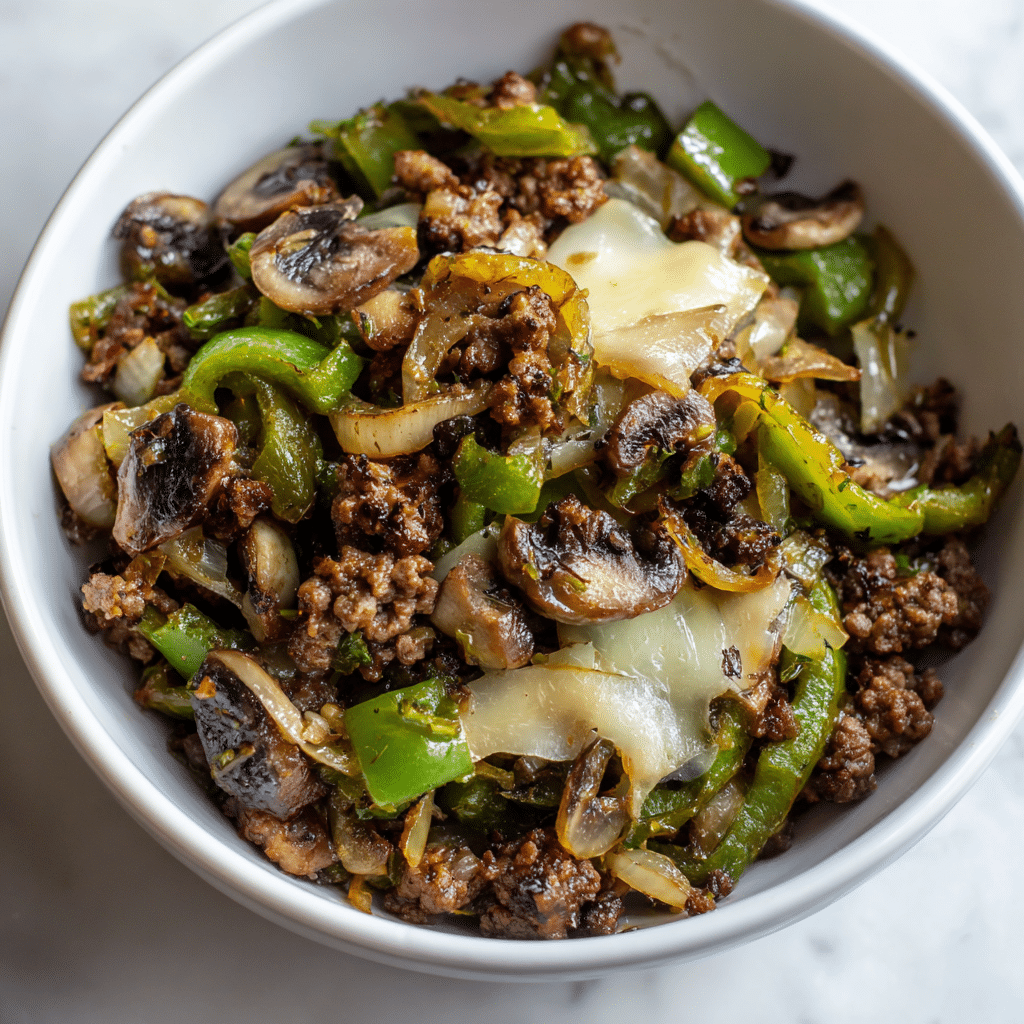 PHILLY CHEESESTEAK BOWLS