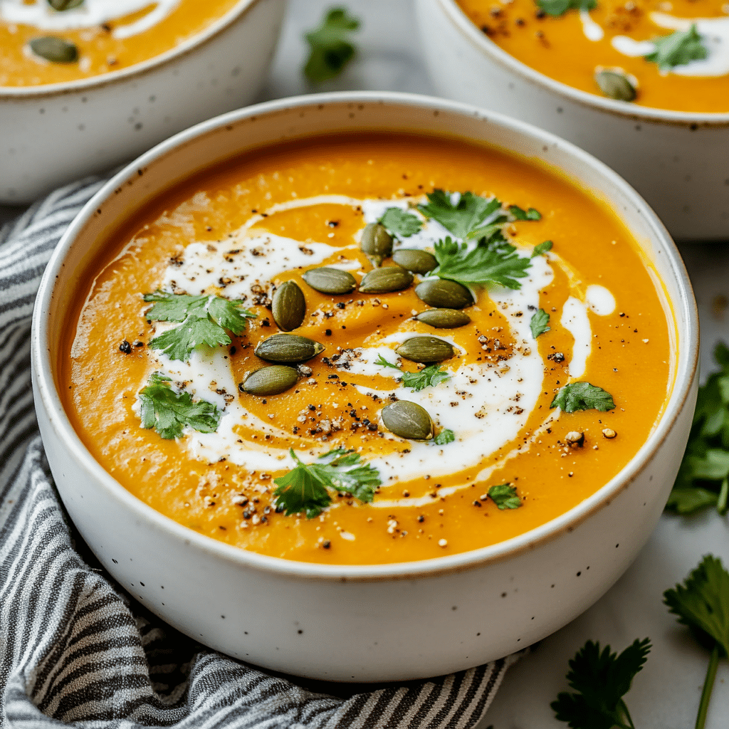 Coconut Curry Pumpkin Soup