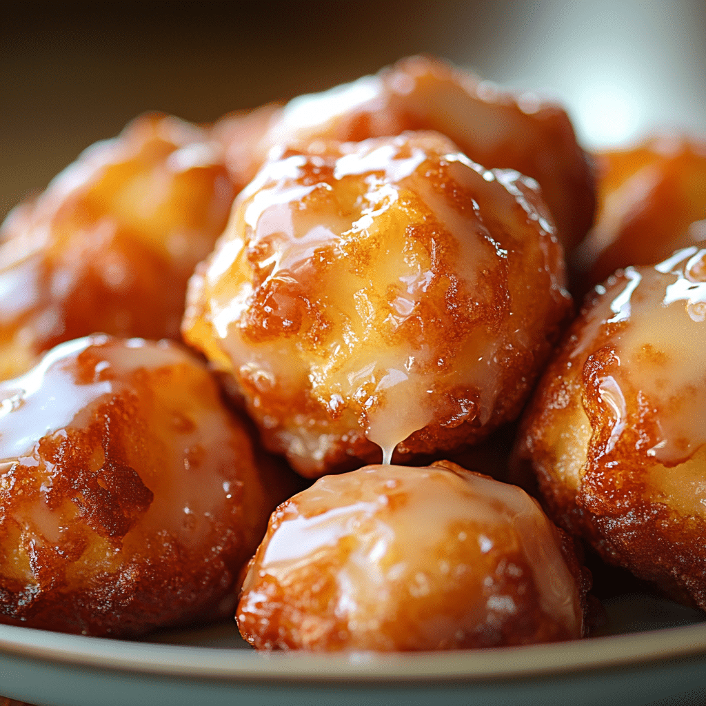 Apple Fritter Bites