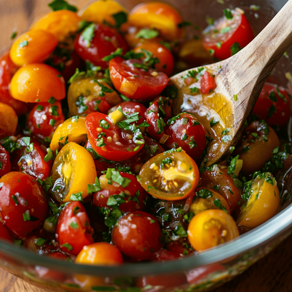 Marinated Cherry Tomatoes Recipe